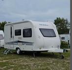 Hobby de Luxe 400 SF (2013) mover, fietsendrager en voortent, Caravans en Kamperen, Caravans, Vast bed, Hobby, Treinzit, 750 - 1000 kg