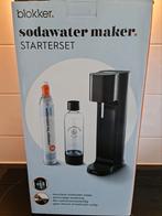 Sodastream sodawater maker starterset met cilinder zwart, Ophalen of Verzenden, Zo goed als nieuw