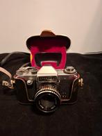 Praktica PL Nova 1B met tasje, Ophalen of Verzenden, Gebruikt, Spiegelreflex, Overige Merken