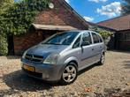 Opel Meriva 1.6 8V 2004 Grijs, nieuwe APK, Airco, Trekhaak, Stof, Zwart, 4 cilinders, Handgeschakeld