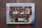 NIEUW: Ravensburger 1000 stukjes: kindjes in bolderkar, Ophalen of Verzenden, 500 t/m 1500 stukjes, Nieuw, Legpuzzel