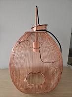 Rosegouden hanglamp, Huis en Inrichting, Lampen | Hanglampen, Ophalen, Zo goed als nieuw