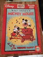 Disney puzzel Mickey Mouse THE WHOOPEE PARTY 1000 st. Educa, Gebruikt, Ophalen of Verzenden
