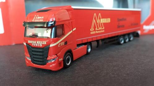 Iveco S Way Mauler Remscheid 1:87 H0 Herpa Pol, Hobby en Vrije tijd, Modelauto's | 1:87, Nieuw, Bus of Vrachtwagen, Herpa, Verzenden