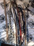 18 riemen vintage ong 90 cm en een paar 80 cm, Kleding | Dames, Ophalen of Verzenden, Zo goed als nieuw, Overige kleuren, 80 tot 90 cm