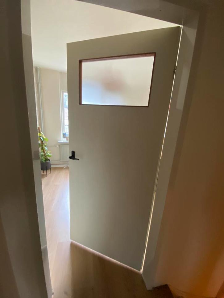 7 binnendeuren (6 opdek, 1 stomp), Doe-het-zelf en Verbouw, Deuren en Horren, Gebruikt, Binnendeur, 200 tot 215 cm, Ophalen