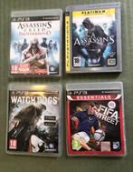 Assassins creed/Brotherhood/Fifa street/Watch Dogs (PS3), Spelcomputers en Games, Games | Sony PlayStation 3, Avontuur en Actie