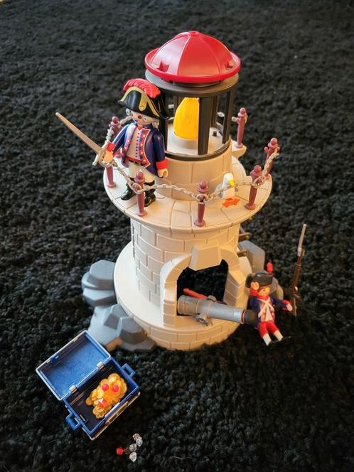 Playmobil soldaten met vuurtoren, Kinderen en Baby's, Speelgoed | Playmobil, Zo goed als nieuw, Ophalen