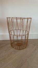 Bronzen Metalen Mand, Huis en Inrichting, Ophalen, Zo goed als nieuw, Minder dan 10 liter, Metaal
