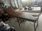 Sport Massagetafel met gezichtsuitsparing Bruin 56x196cm, Gebruikt, Massagetafel, Ophalen of Verzenden, MP-S