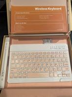 Draadloos Keyboard, Tablet Case & Muis, Ophalen of Verzenden, Zo goed als nieuw, 10 inch, Bescherming voor- en achterkant