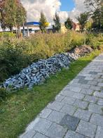 Getrommelde grijze waaltjes ongeveer 30 vierkante meter, Tuin en Terras, Tegels en Klinkers, Ophalen