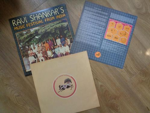 George Harrison Dark Horse India Festival Ravi Shankar 2 LP, Cd's en Dvd's, Vinyl | Pop, Gebruikt, 1980 tot 2000, 12 inch, Ophalen of Verzenden