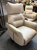 Relax fauteuils in dik leder met accu, Ophalen, Nieuw, 50 tot 75 cm, Leer