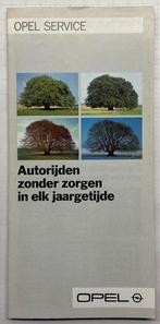 Folder Opel 1989, Boeken, Ophalen of Verzenden, Zo goed als nieuw, Opel