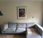 Nockeby drie zit chaise longe chromen onderstel, Ophalen of Verzenden, Zo goed als nieuw, Stof