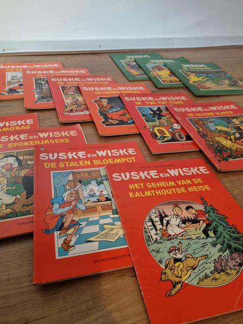 13 oude Stripboeken van Suske en Wiske & Jerom, Boeken, Strips | Comics, Gelezen, Ophalen of Verzenden