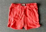 Zgan! Koraal rode shorts van Name It! Mt 86, Kinderen en Baby's, Babykleding | Maat 86, Broekje, Meisje, Ophalen of Verzenden