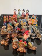 Lot 40 stuks -vintage - letterbak -miniatuur-beeldjes, Verzamelen, Beelden en Beeldjes, Ophalen of Verzenden, Overige typen