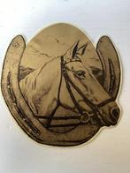 Sticker Paard met hoefijzer, Verzenden, Zo goed als nieuw, Dier en Natuur