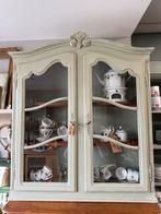Brocante hangvitrine, Ophalen, 50 tot 100 cm, Zo goed als nieuw, Minder dan 100 cm