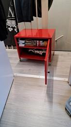IKEA lage rode kast met plank/nachtkastje/TV kastje, Huis en Inrichting, Kasten | Overige, Ophalen of Verzenden, Zo goed als nieuw