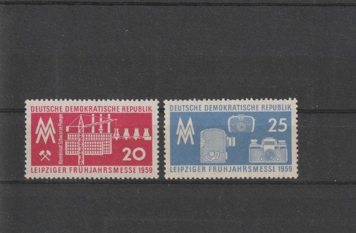 DDR 1959, Michel 678 t/m 679, Postfris., Postzegels en Munten, Postzegels | Europa | Duitsland, Postfris, DDR, Verzenden