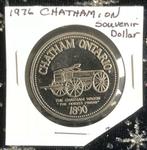 Canada - Ontario 1976 - Chatham - Circulated Trade Dollar!, Verzenden, Noord-Amerika, Losse munt