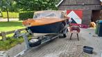 Houten Speedboot met Trailer, Watersport en Boten, Motorboten en Motorjachten, Ophalen, Gebruikt, Benzine, Minder dan 10 pk