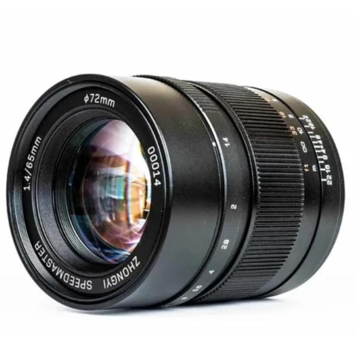 Zhongyi Mitakon 65mm F/1.4 voor Fuji GFX, Audio, Tv en Foto, Fotografie | Lenzen en Objectieven, Zo goed als nieuw, Standaardlens