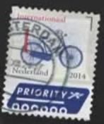 3151 - Nederl. Iconen Intern - '14 - Fiets - (pst. A'dam), Postzegels en Munten, Postzegels | Nederland, Ophalen of Verzenden