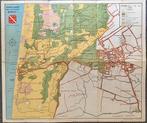Plattegrond - BERGEN EN BERGEN AAN ZEE (NH), 1957, Boeken, Atlassen en Landkaarten, Ophalen of Verzenden, 1800 tot 2000, Nederland