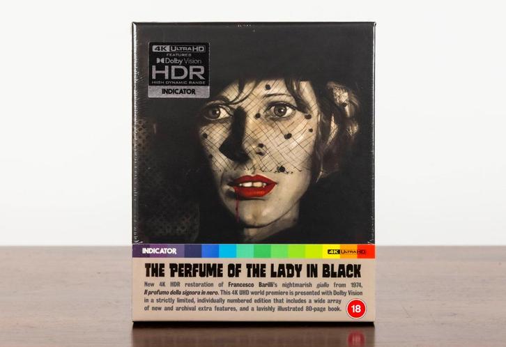 The Perfume of the Lady in Black 4K UHD Blu-Ray (UK Import), Cd's en Dvd's, Blu-ray, Nieuw in verpakking, Horror, Ophalen of Verzenden