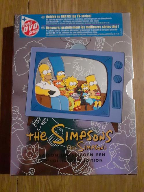 3DVD-BOX The Simpsons-seizoen 1., Cd's en Dvd's, Dvd's | Tv en Series, Zo goed als nieuw, Komedie, Alle leeftijden, Ophalen of Verzenden