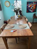 Grote Eiken Eettafel - 3m x 1m - Zeer Goede Staat!, Eikenhout, 200 cm of meer, Zo goed als nieuw, Vijf personen of meer