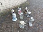 8 oude, klassieke bier kelken, Ophalen, Gebruikt, Pul(len), Overige merken