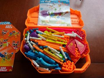 KIDK'NEX dubbele partij+boekje en voorbeeldkaarten beschikbaar voor biedingen