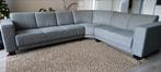 MOET SNEL WEG!! KOOPJE!! Grijze hoekbank met, Huis en Inrichting, Ophalen of Verzenden, Gebruikt, Stof