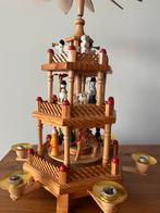 Houten Kerstcarrousel - pyramide, Ophalen of Verzenden, Gebruikt