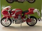 Ducati MH900 E -  Maisto 1/18, Ophalen of Verzenden, Zo goed als nieuw, Motor, Maisto
