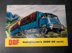 Brochure DAF Bedrijfsauto's 2000 DO series uit 1960, Verzenden, Zo goed als nieuw, Overige merken