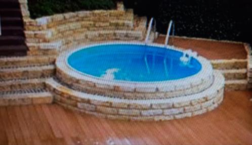 Inbouw zwembad rond, Tuin en Terras, Zwembaden, Nieuw, Minder dan 80 cm, 200 tot 400 cm, 300 cm of meer, Rond, Ophalen of Verzenden