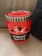 Blik Verkade toffee, Gebruikt, Ophalen of Verzenden, Verkade