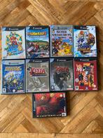 Nintendo Gamecube + 9 spellen + VIP/Posters, Spelcomputers en Games, Games | Nintendo GameCube, 1 speler, Ophalen, Zo goed als nieuw