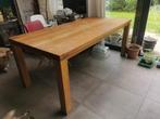 Houten eettafel, Ophalen, Gebruikt, 100 tot 150 cm, Eikenhout