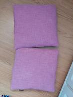 2 kussentjes roze, Ophalen of Verzenden, Zo goed als nieuw