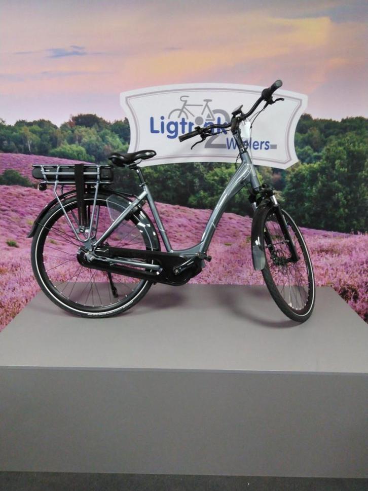 BSP Hermitage Dames Platina Grijs Glans 51cm 2022, Fietsen en Brommers, Elektrische fietsen, Gebruikt, Overige merken, 51 tot 55 cm