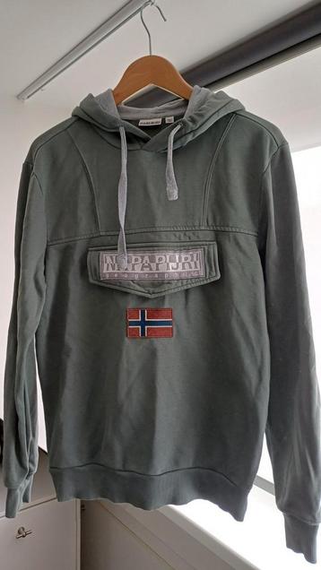 Napapijri hoodie/trui, maat S (valt groot) beschikbaar voor biedingen