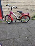 Meisjesfiets / kinderfiets Loekie Shine 16 inch, Fietsen en Brommers, Fietsen | Meisjes, Ophalen, Gebruikt, Loekie, Handrem
