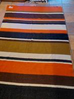 Vintage Leidse Deken van Wijk zuiver scheerwol., Huis en Inrichting, Woonaccessoires | Plaids en Woondekens, Ophalen, Gebruikt
